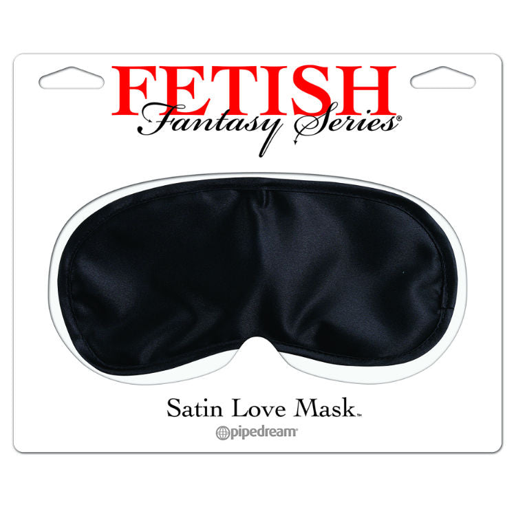 FETISH FANTASY SERIES - MASCHERA DAMORE IN RASO NERA Fetish Fantasy Series