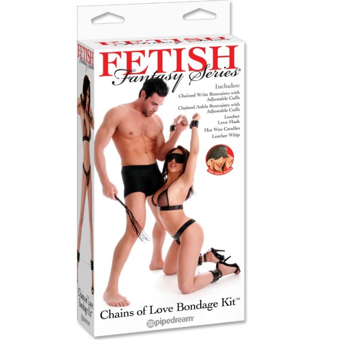 FETISH FANTASY SERIES - KIT BONDAGE CATENE DAMORE Fetish Fantasy Series