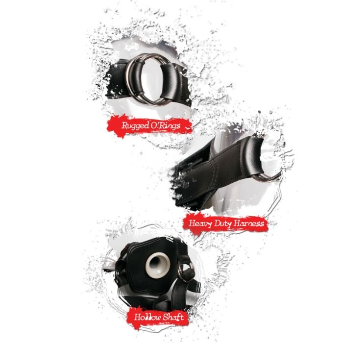 FETISH FANTASY EXTREME - HOLLOW STRAP-ON NERO Fetish Fantasy Extreme