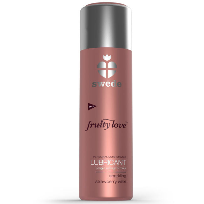 SWEDE - FRUITY LOVE LUBRIFICANTE FRAGOLA FRAGOLA VINO 100 ML Swede