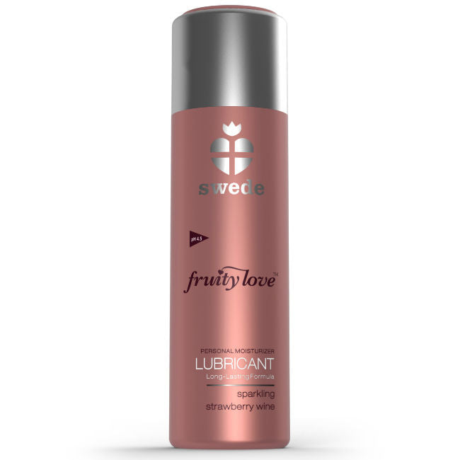 SWEDE - FRUITY LOVE LUBRIFICANTE FRAGOLA FRAGOLA VINO 50 ML Swede