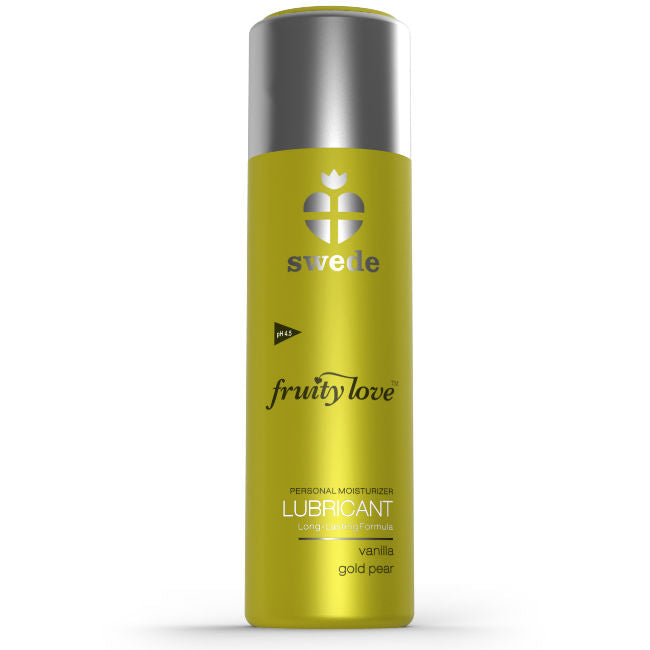 SWEDE - FRUITY LOVE LUBRIFICANTE VANIGLIA GOLD PERA 100 ML Swede