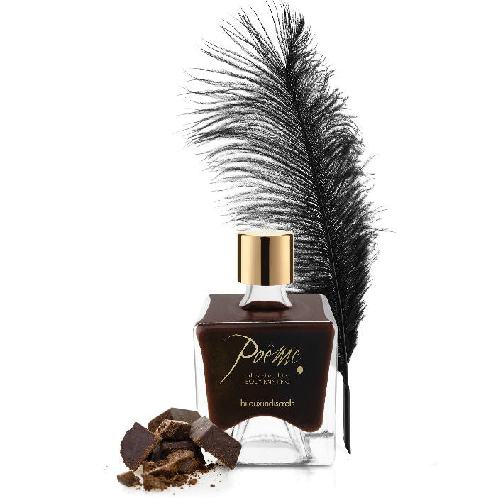 BIJOUX - POEME VERNICE ALIMENTARE CIOCCOLATO NERO 50 GR Bijoux Poeme Body Painting