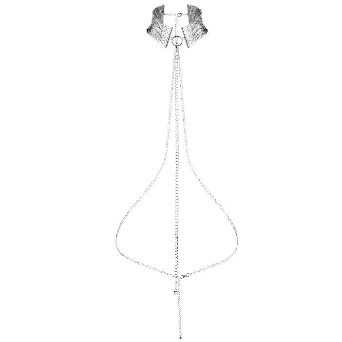 BIJOUX - DSIR MTALLIQUE COLLANA METALLICA ARGENTO Bijoux Desire Metallique