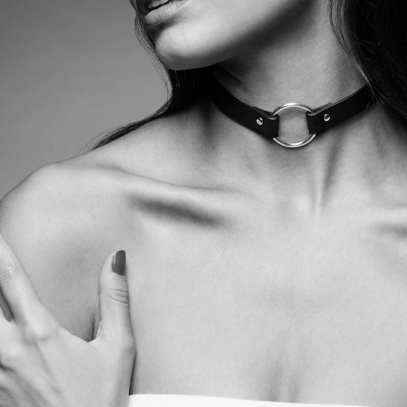 BIJOUX INDISCRETS MAZE - COLLANA GIROCOLLO NERA Bijoux Maze
