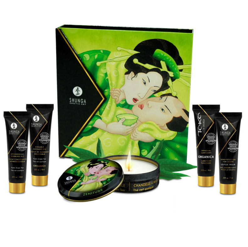 SHUNGA - KIT T VERDE BIOLOGICO GEISHA SEGRETO Shunga Kits