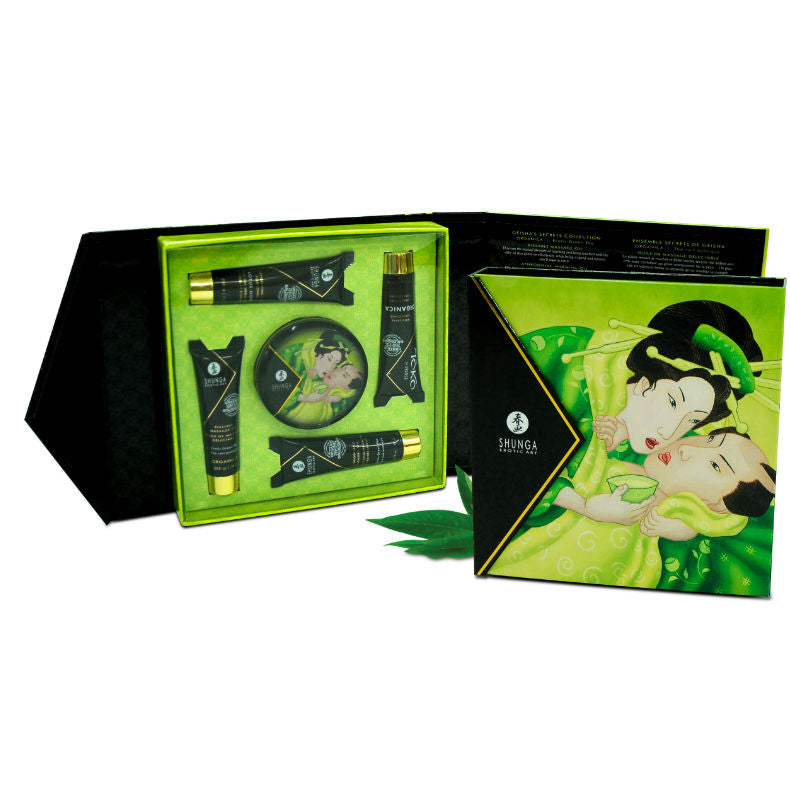 SHUNGA - KIT T VERDE BIOLOGICO GEISHA SEGRETO Shunga Kits