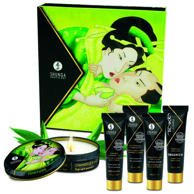 SHUNGA - KIT T VERDE BIOLOGICO GEISHA SEGRETO Shunga Kits