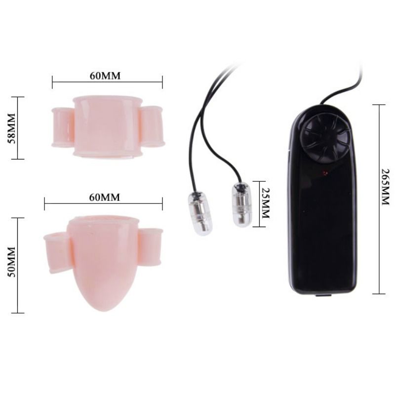BAILE - COPERTURE PER VIBRATORE DEL PENE ALFRED CON CONTROLLO Baile For Him