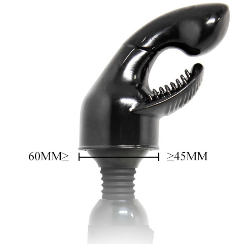 BAILE - POWER HEAD TESTINA INTERCAMBIABILE PER MASSAGGIATORESTIMOLAZIONE PUNTI G E CLITORIDE Baile Power Head