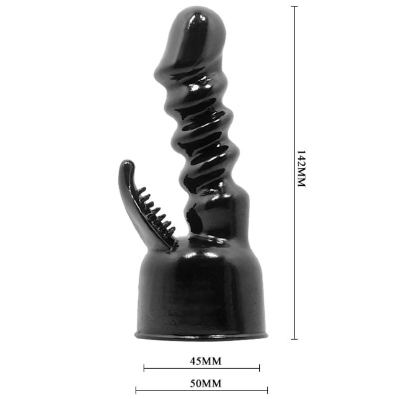 BAILE - TESTA POTENTE TESTA INTERCAMBIABILE PER LA STIMOLAZIONE INTERNA E DEL CLITORIDE Baile Power Head