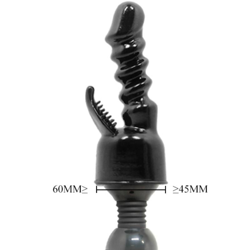 BAILE - TESTA POTENTE TESTA INTERCAMBIABILE PER LA STIMOLAZIONE INTERNA E DEL CLITORIDE Baile Power Head