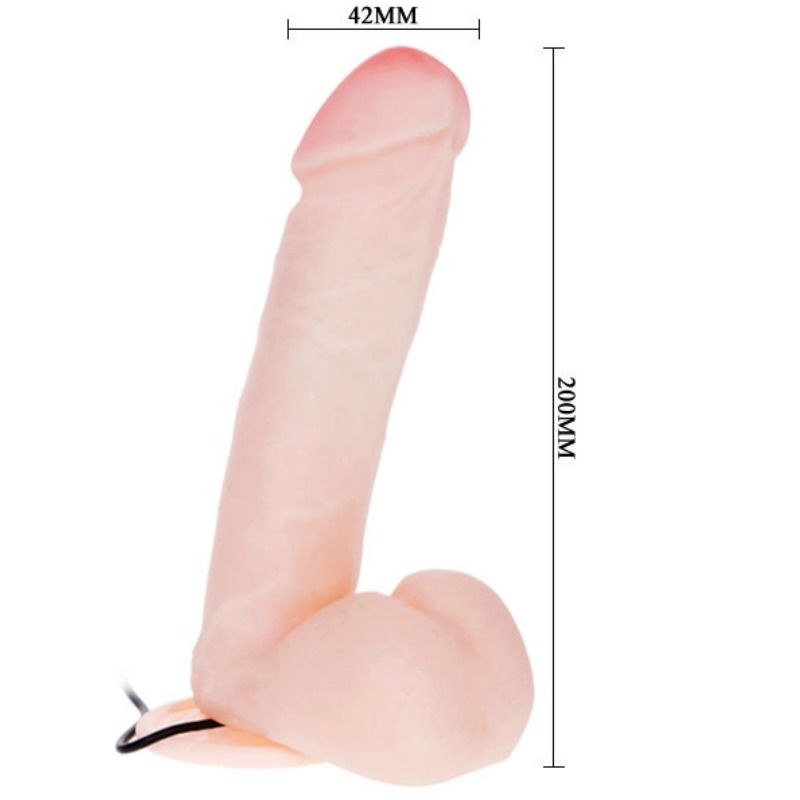 BAILE - DILDO REALISTICO CON VIBRAZIONE 20 CM Baile