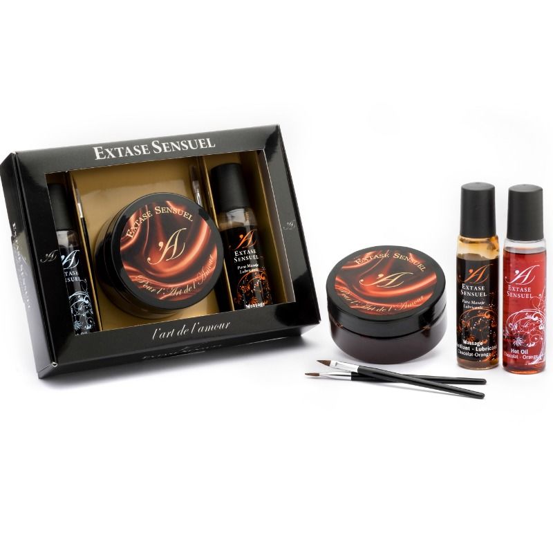 EXTASE SENSUAL - KIT SCRIGNO DI CIOCCOLATO AFRODISIACO Extase Sensual