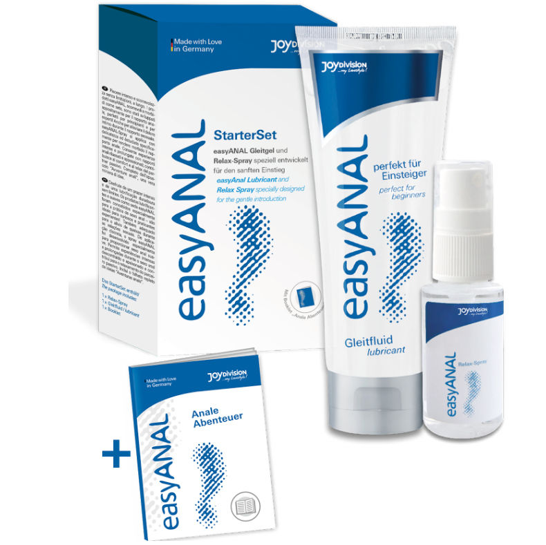JOYDIVISION EASYANAL - STARTER SET LUBRIFICANTE + RELAX SPRAY Joydivision Easyanal