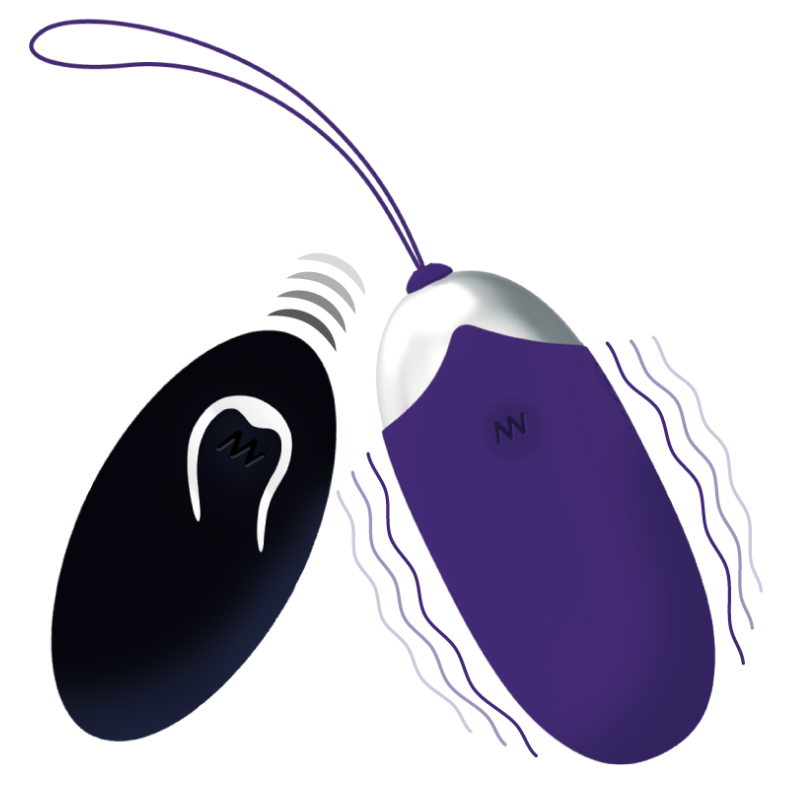 INTENSE - UOVO VIBRANTE FLIPPY II CON TELECOMANDO VIOLA Intense Couples Toys