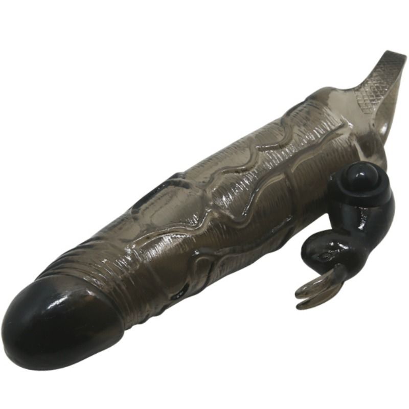 BAILE - COPERTURA PENE UOMO CORAGGIOSO CON CONIGLIO NERO 16.5 CM Baile For Him
