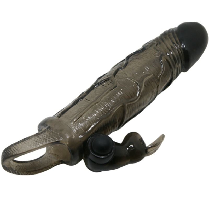 BAILE - COPERTURA PENE UOMO CORAGGIOSO CON CONIGLIO NERO 16.5 CM Baile For Him