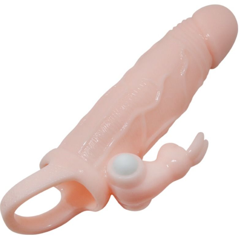 BAILE - COPERTURA PENE UOMO CORAGGIOSO CON CONIGLIO E CARNE DOPPIO MOTORE 16.5 CM Baile For Him