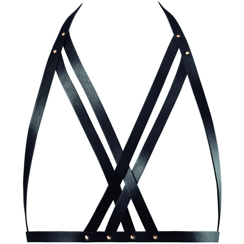 BIJOUX INDISCRETS MAZE - IMBRAGATURA REGGISENO HALTER NERA Bijoux Maze