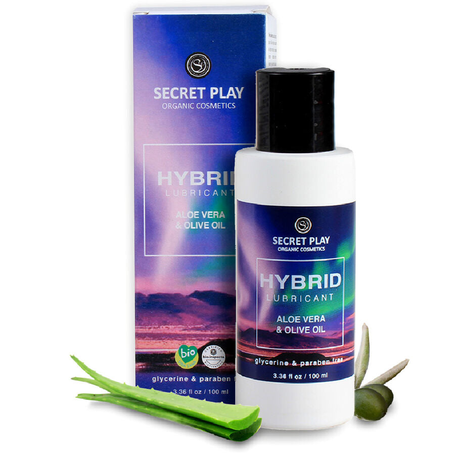 SECRETPLAY - LUBRIFICANTE BIOLOGICO IBRIDO 100 ML Secretplay Cosmetic