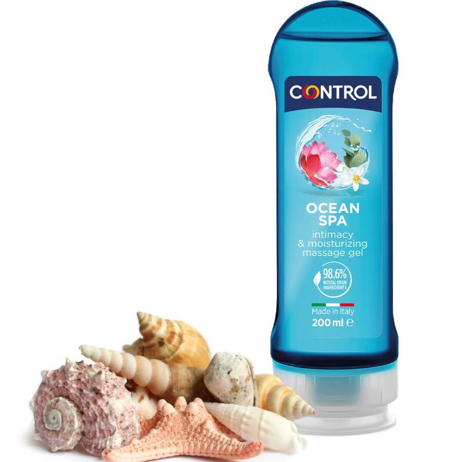 CONTROL - 2 EN 1 MASSAGGIO E PIACERE MARE MEDITERRANEO 200 ML Control Lubes