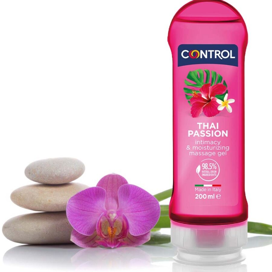 CONTROL - MASSAGGIO E PIACERE 2 EN 1 PASSIONE THAI 200 ML Control Lubes