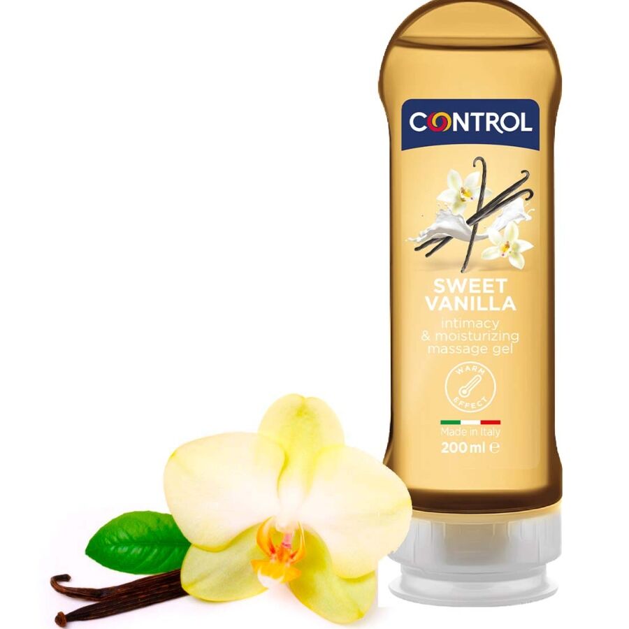 CONTROL - MASSAGGIO 2 EN 1 E PIACERE DOLCEZZA DEL MADAGASCAR 200 ML Control Lubes