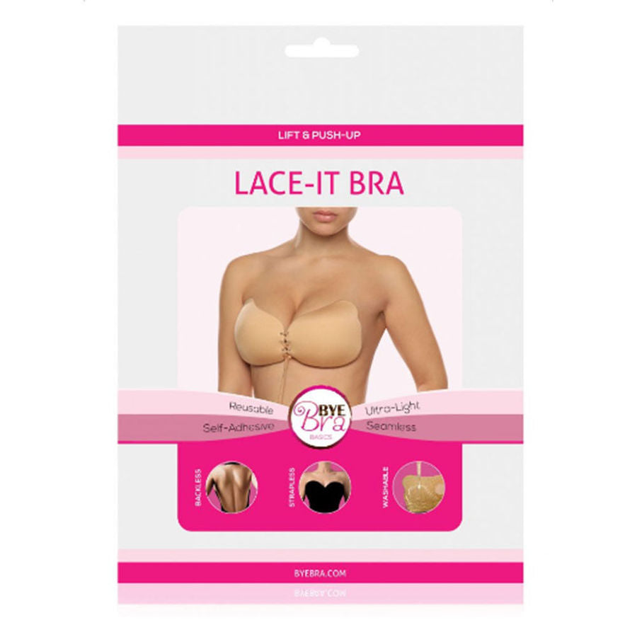 BYE-BRA - LACE-IT VALORIZZAZIONE PUSH-UP BEIGE COPPA A Bye Bra - Bras