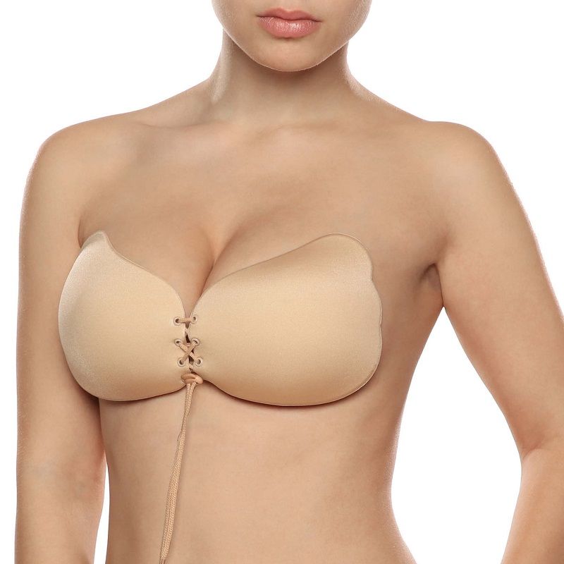 BYE-BRA - LACE-IT VALORIZZAZIONE PUSH-UP BEIGE COPPA D Bye Bra - Bras