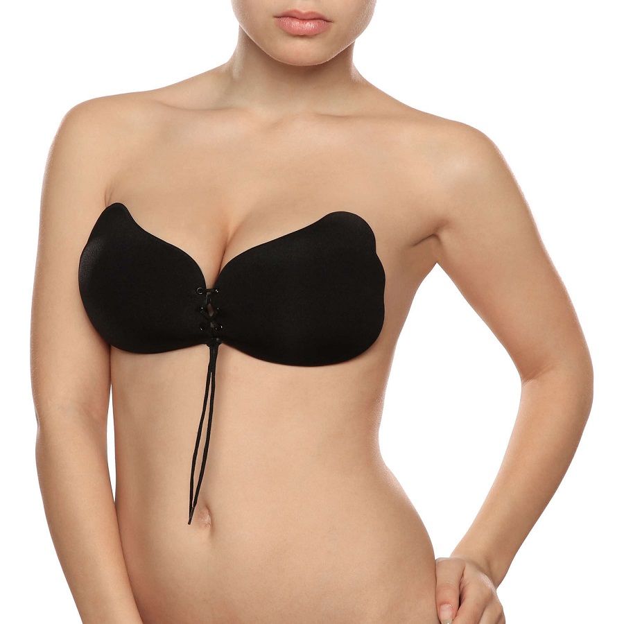 BYE-BRA - LACE-IT VALORIZZAZIONE PUSH-UP NERO COPPA B Bye Bra - Bras