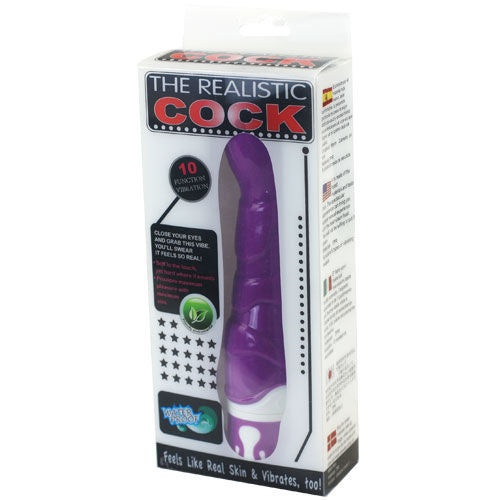 BAILE - CAZZO REALISTICO A 10 RITMI SENSAZIONE VIOLETTO Baile Vibrators