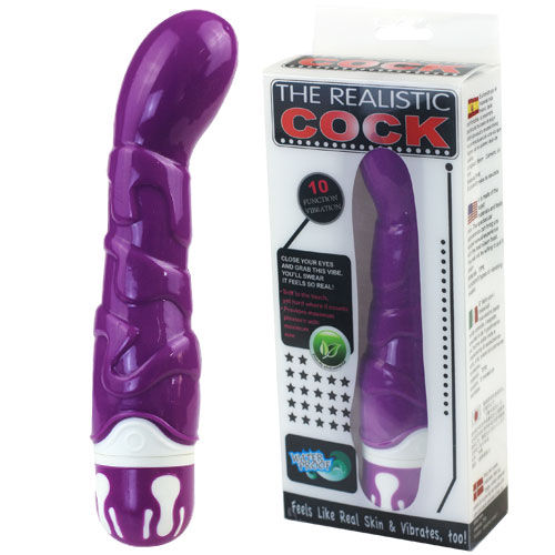 BAILE - CAZZO REALISTICO A 10 RITMI SENSAZIONE VIOLETTO Baile Vibrators