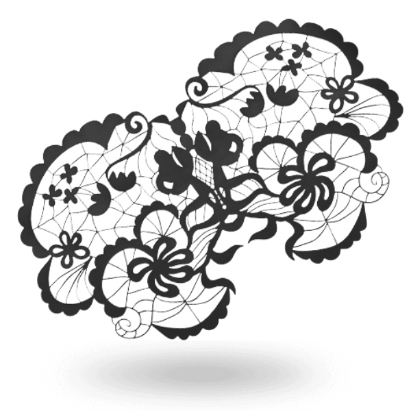 BIJOUX - MASCHERA ANNA Bijoux Vinyl Masks