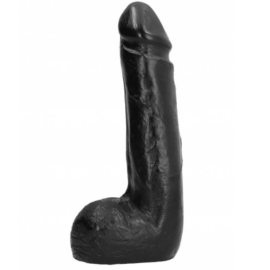 ALL BLACK - DILDO REALISTICO NERO MORBIDO 20 CM All Black