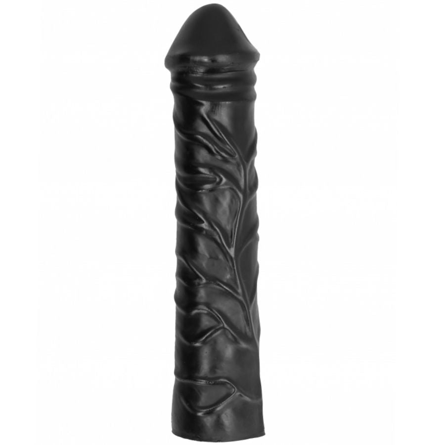 ALL BLACK - DILDO GIGANTE CON PUGNO MORBIDO 32 CM All Black