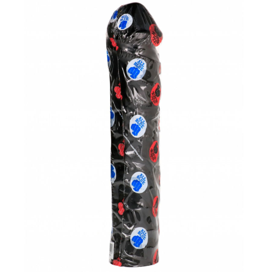 ALL BLACK - DILDO GIGANTE CON PUGNO MORBIDO 32 CM All Black