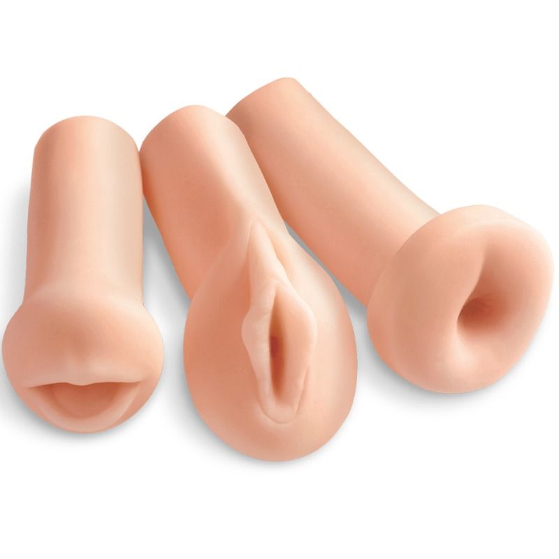 EXTREME TOYZ - KIT 3 MASTURBATORI ALL 3 FORI Extreme Toyz