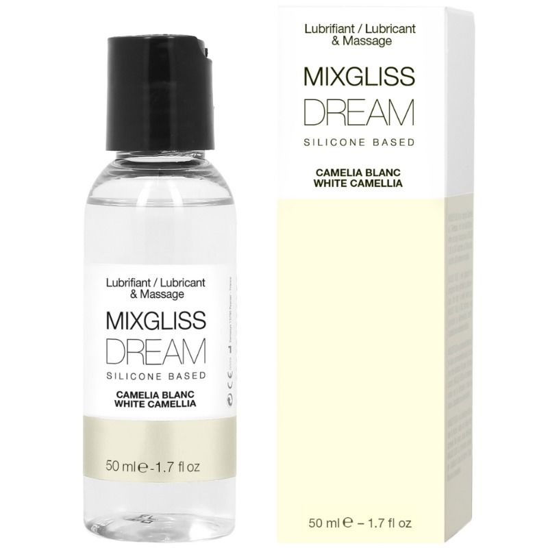 MIXGLISS - LUBRIFICANTE SILICONE DREAM WHITE CAMELIA 50 ML Mixgliss