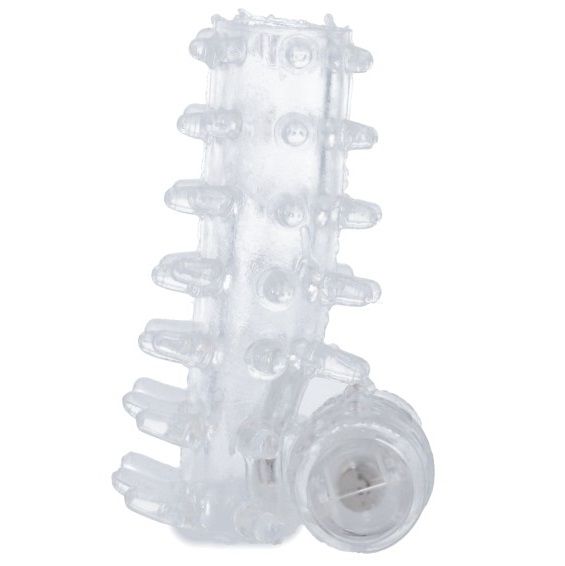 CASUAL LOVE - COPERTURA PER PENE VIBRATORE TRASPARENTE CON ANELLO Casual Love