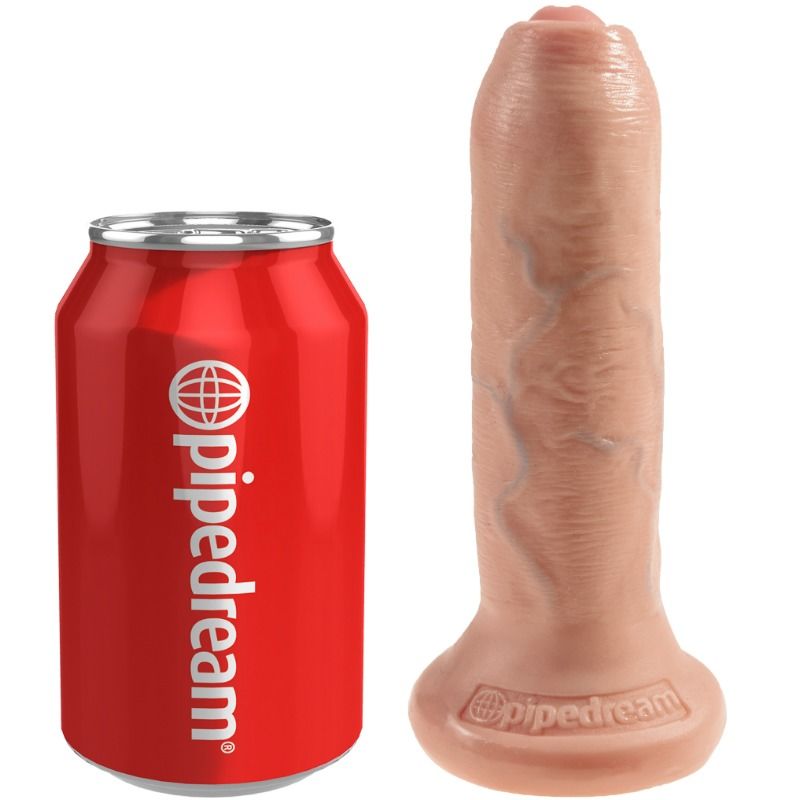 KING COCK - DILDO REALISTICO CARNE NON TAGLIATA 15 CM King Cock