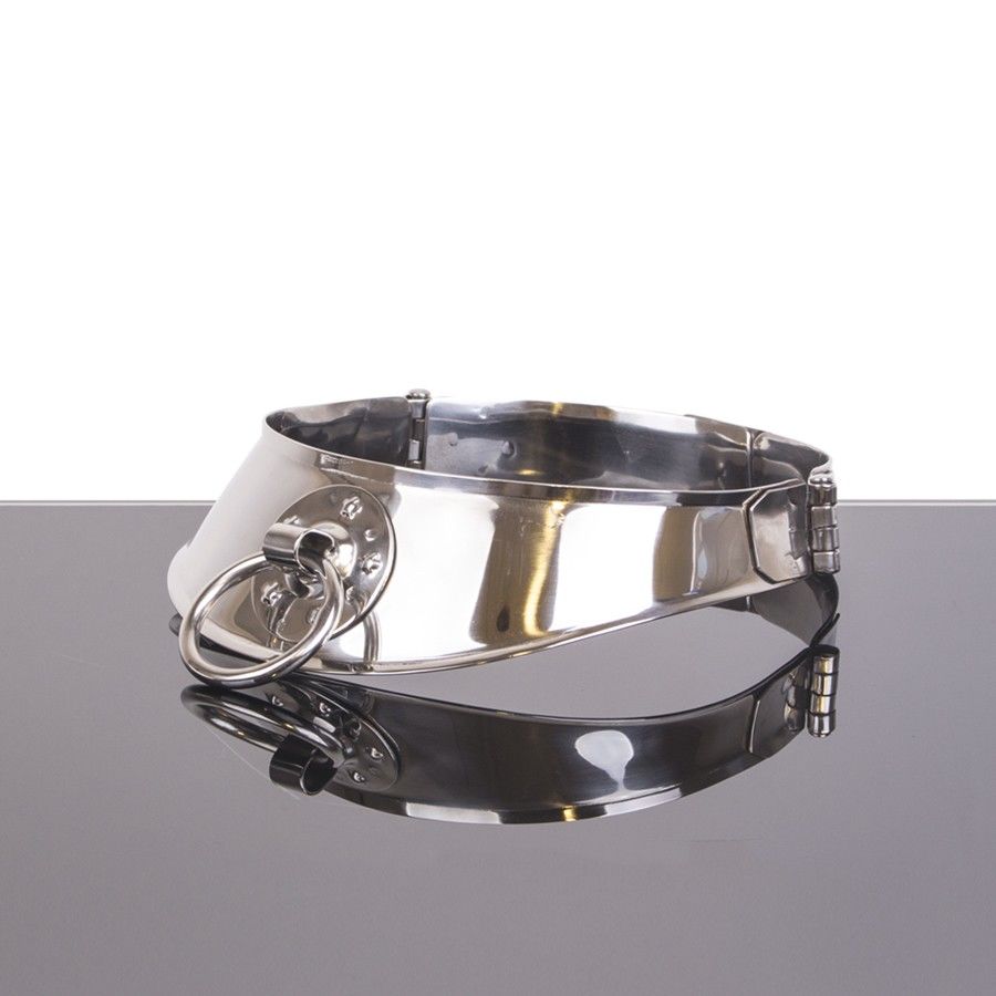 METAL HARD - COLLARE DI TRATTENUTA CON ANELLO Metal Hard