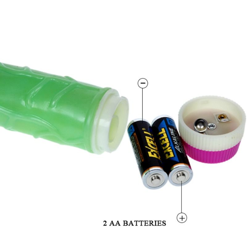 BAILE - VIBRATORE ONDE DI PIACERE 23 CM VERDE Baile Vibrators