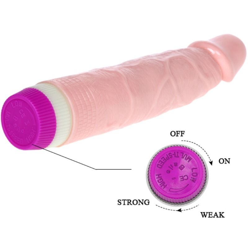 BAILE - VIBRATORE REALISTICO PER PRINCIPIANTI 21.5 CM Baile Vibrators