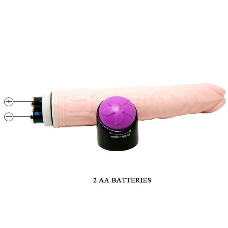 BAILE - ADOUR CLUB VIBRATORE REALISTICO 23 CM NATURALE Baile