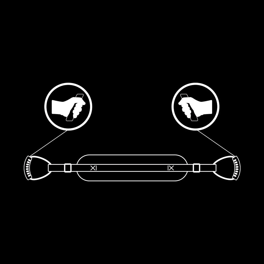 FETISH SUBMISSIVE - PETTORINA DOGGY STYLE CON FODERA IN NOPRENE Fetish Submissive Bondage