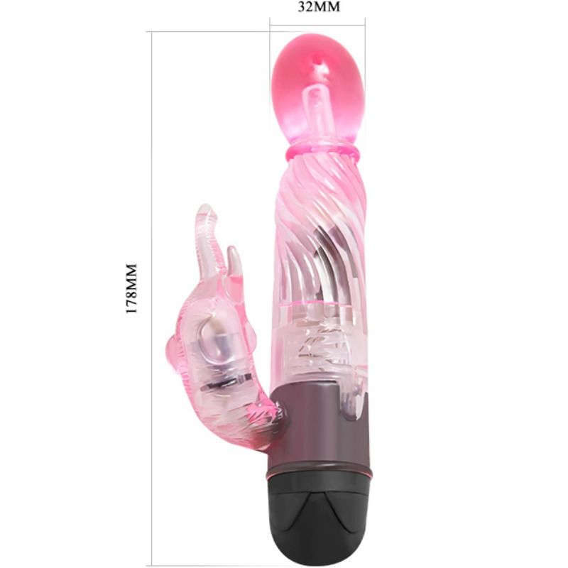 BAILE - REGALATI UN TIPO DI VIBRATORE AMANTE CON CONIGLIO ROSA 10 MODALIT Baile Vibrators