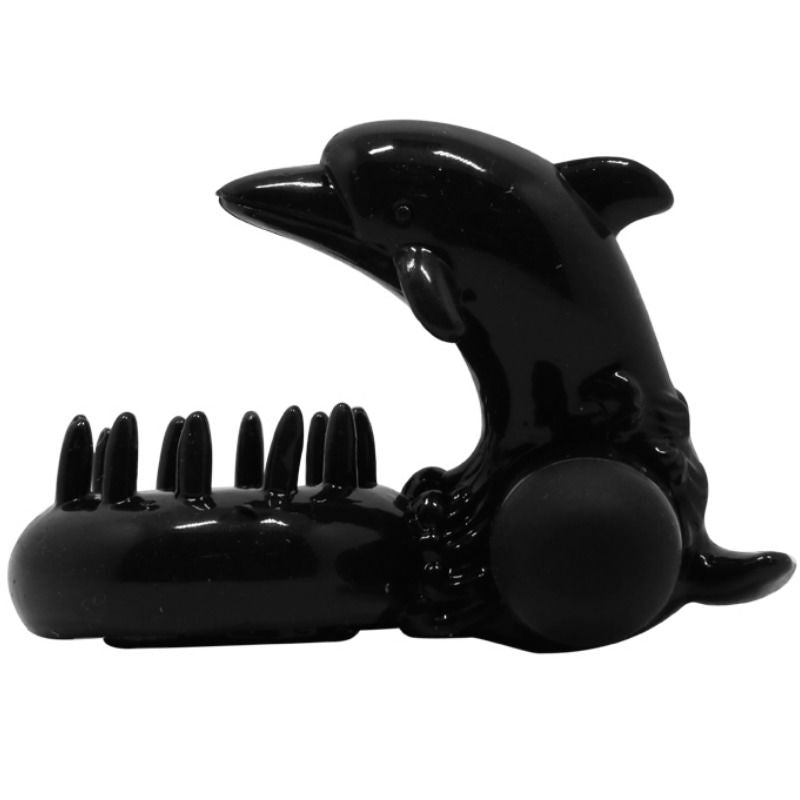 BAILE - SWEET RING ANELLO CON STIMOLATORE CLITORIDEO DELFINO Baile For Him