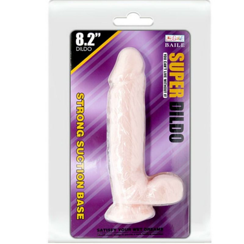 BAILE - DILDO NATURALE SUPER REALISTICO 21.5 CM Baile Dildos