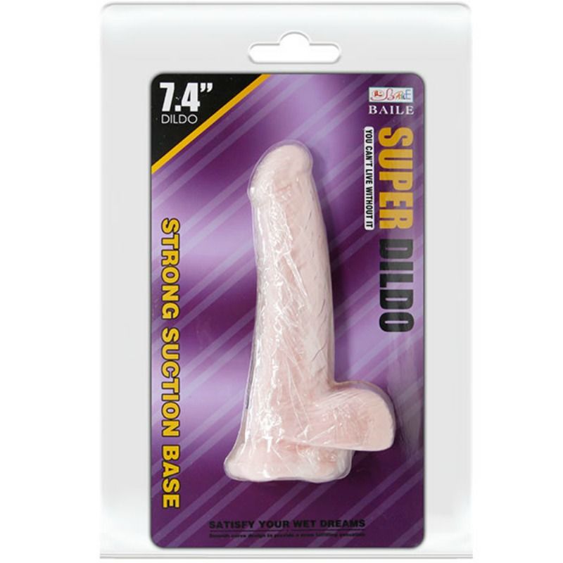 BAILE - DILDO NATURALE SUPER REALISTICO 18.8 CM Baile Dildos